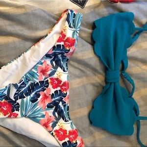 Cute Floral bikini bottoms